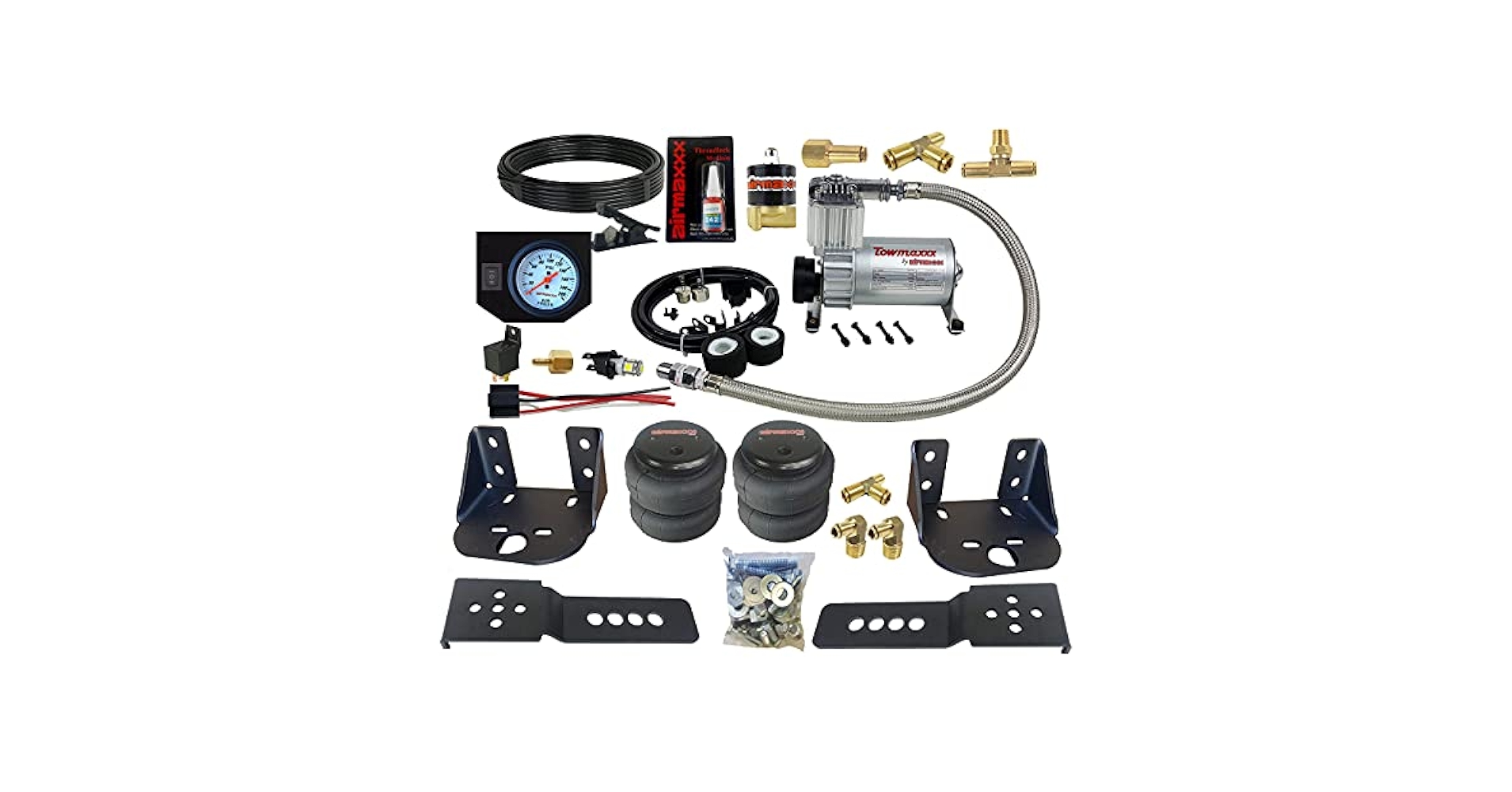 Amazon.com: airmaxxx Over Leaf Tow Assist Air Suspension Kit